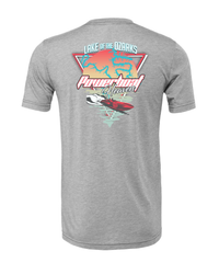 Powerboat Heaven Lake of the Ozarks Unisex Heather T-Shirt